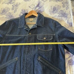 Men's Dark Blue Denim Jacket